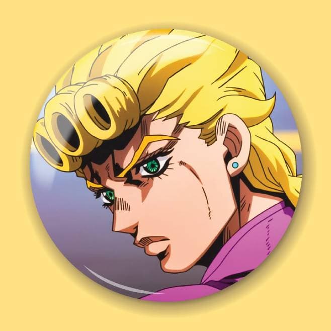 Аніме значок Неймовірні пригоди ДжоДжо (JoJo's Bizarre Adventure) 15, 56 мм