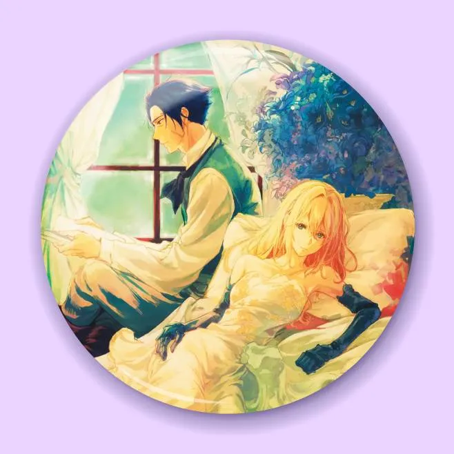 Аніме значок Вайолет Еверґарден (Violet Evergarden) 18, 56 мм