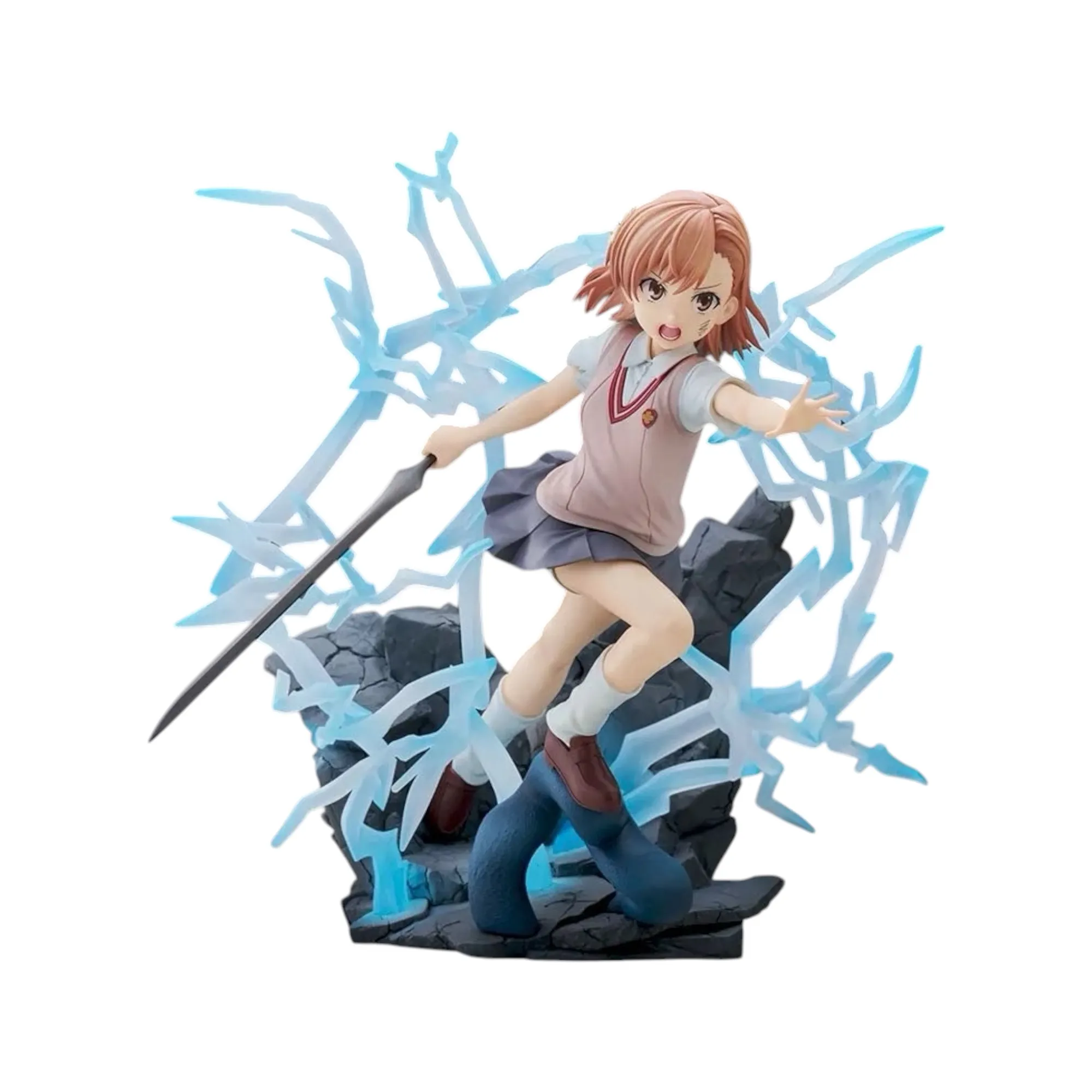 Аніме фігурка Мікото Місака (Mikoto Misaka) — Певний науковий Рейлган (A Certain Scientific Railgun), серія Figurizm A, 23 см, виробник Sega
