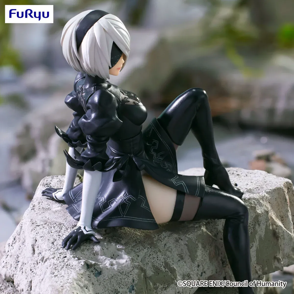 Аніме фігурка 2B (YoRHa No.2 Type B) — Нір: Автомата (NieR:Automata Ver1.1a), серія Noodle Stopper (FuRyu), 13 см 4