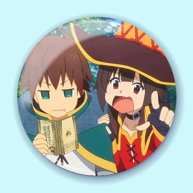 Аніме значок Цей прекрасний світ, благословенний богом! (KonoSuba) 23, 56 мм