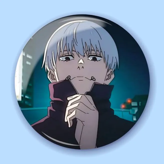 Аніме значок Магічна битва (Jujutsu Kaisen) 73, 56 мм