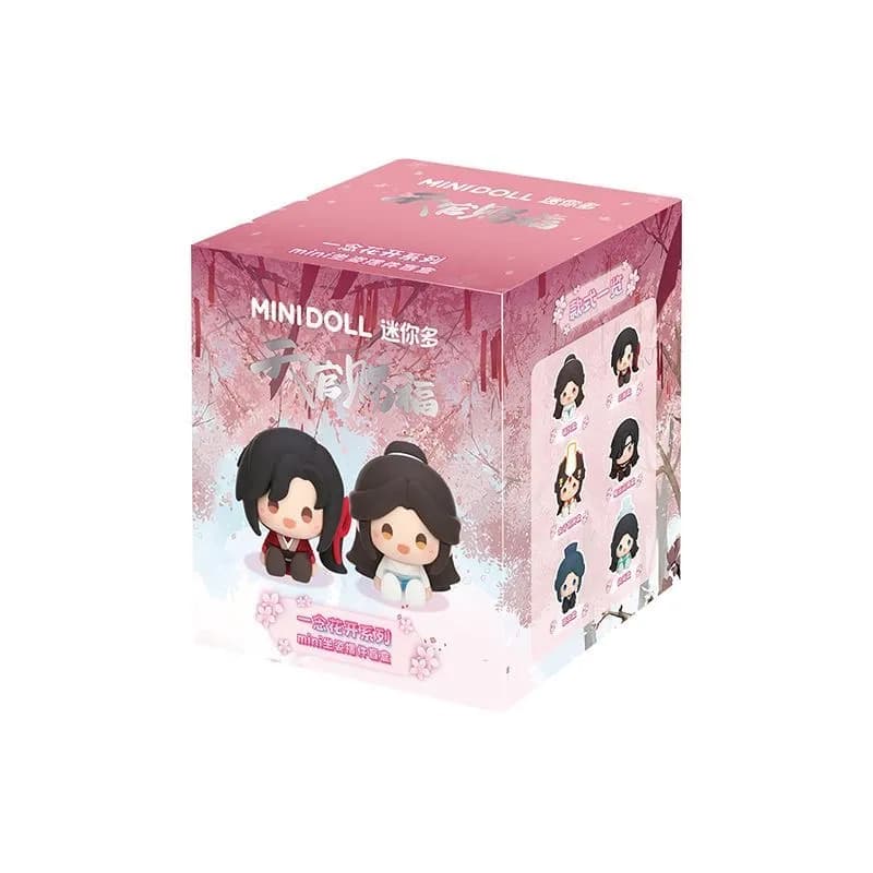 Аніме фігурка блайнд бокс (Blind Box): Благословення небожителів (Heaven Official's Blessing / Tian Guan Ci Fu), серія Yi Nian Hua Kai, 5 см, виробник MINI DOLL 9