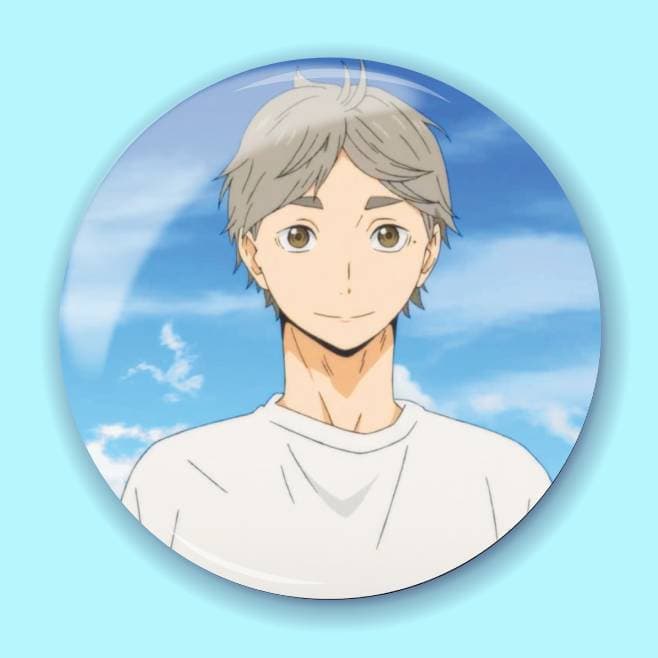 Аніме значок Волейбол (Haikyuu!!) 34, 56 мм