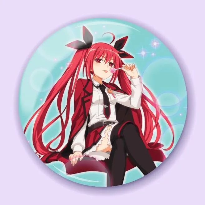Аніме значок Побачення з життям (Date A Live) 19, 56 мм