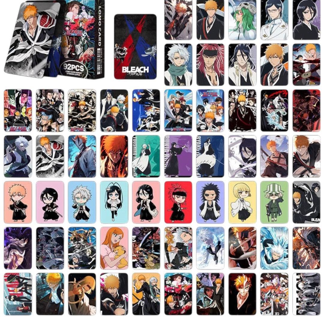 Аніме картки Бліч (Bleach) + 32 наліпки, 60 шт 2