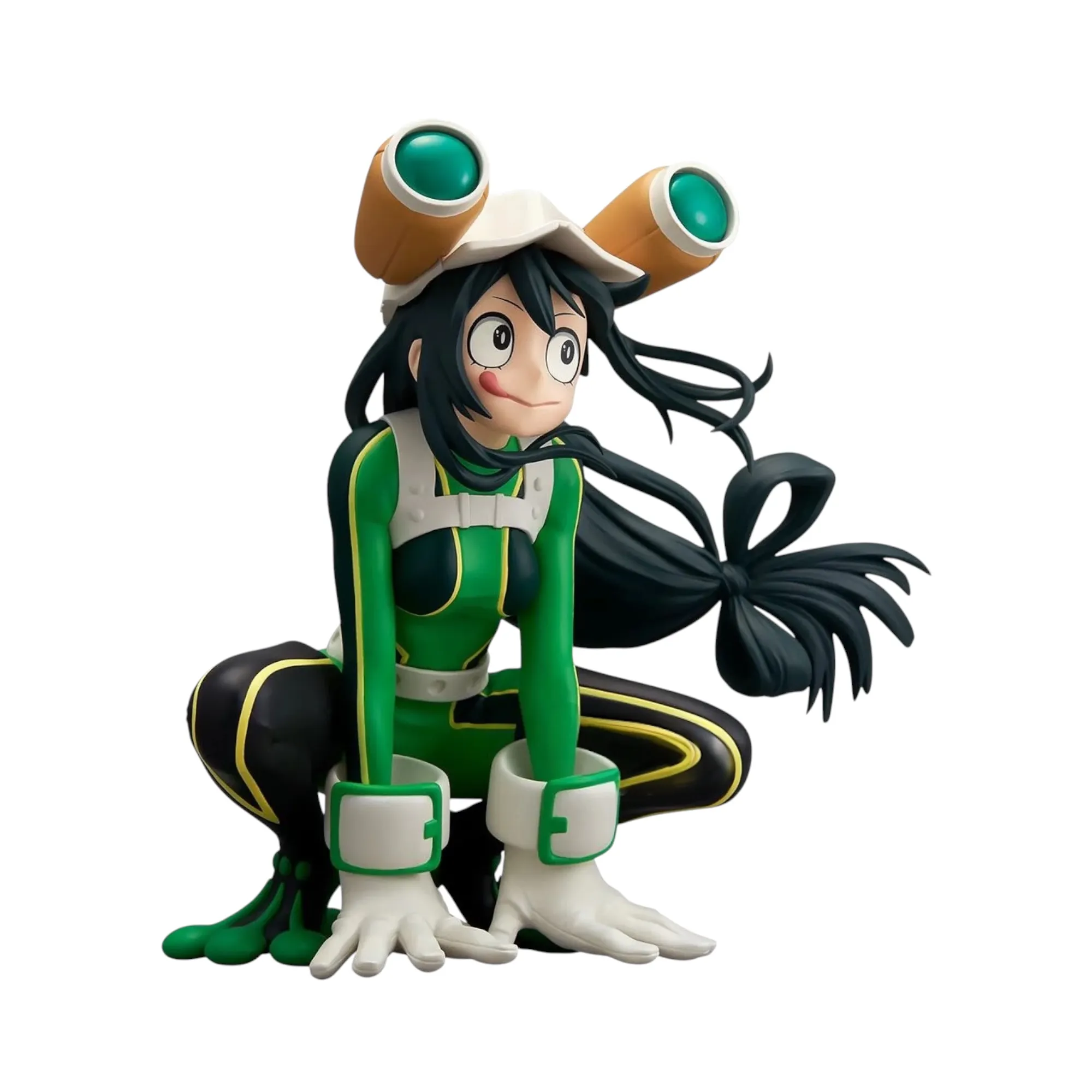 Аніме фігурка Цую Асуї (Tsuyu Asui) — Моя академія героїв (My Hero Academia), серія Glitter & Glamours, 14 см, виробник Banpresto