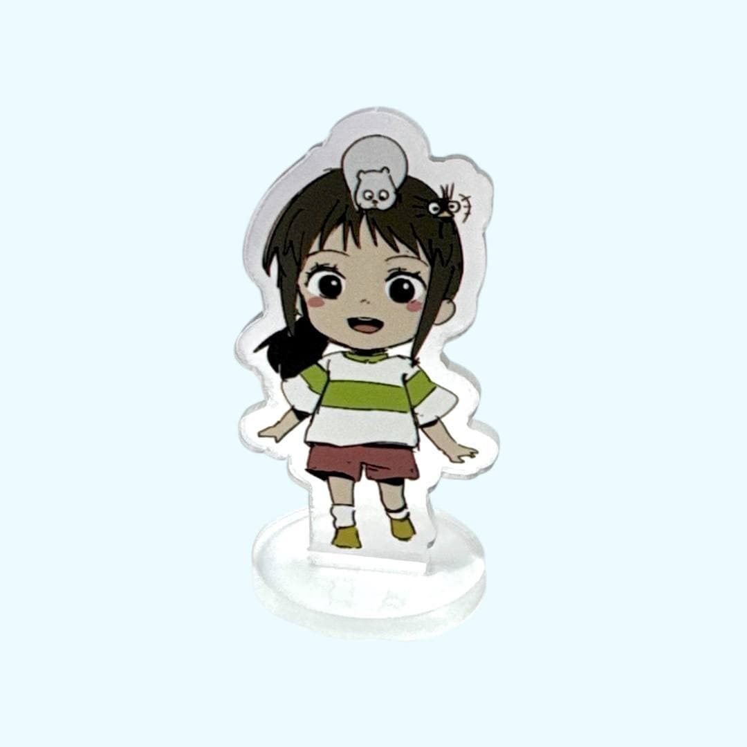 Аніме акриловий стенд — Віднесені привидами (Spirited Away), 6 см