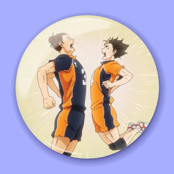 Аніме значок Волейбол (Haikyuu!!) 86, 56 мм