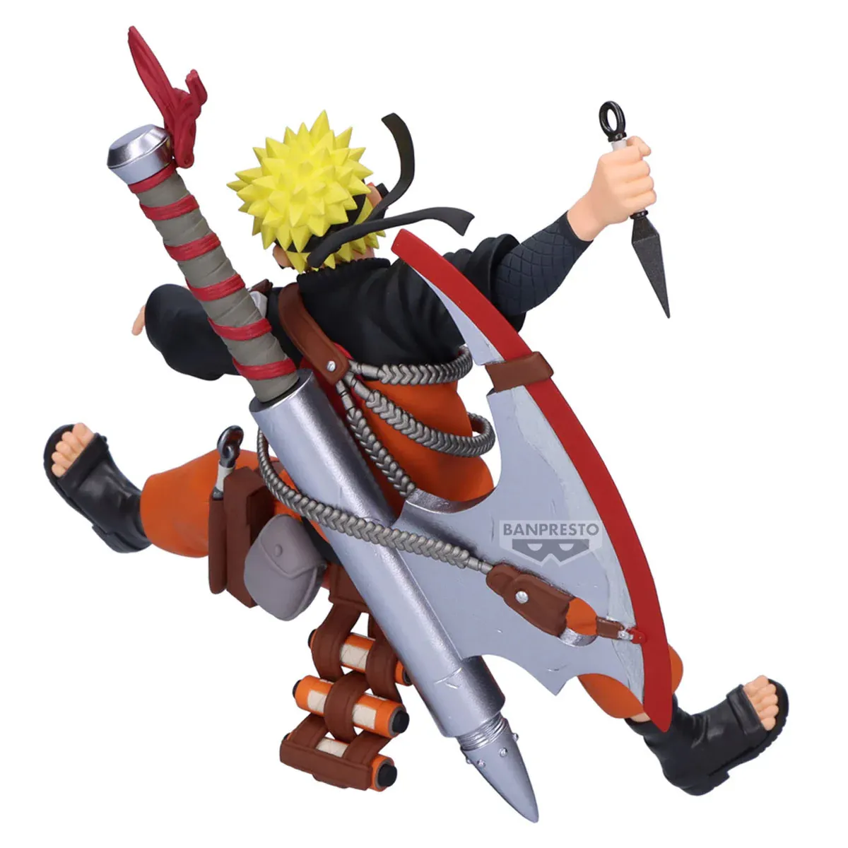 Аніме фігурка Наруто Узумакі (Naruto Uzumaki) — Наруто: Ураганні хроніки (Naruto: Shippuden), Vibration Stars 72 Series, 16 см, Banpresto 5
