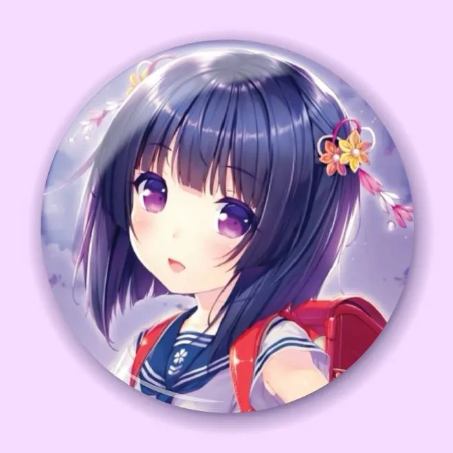 Аніме значок Котячий рай (Nekopara) 12, 56 мм
