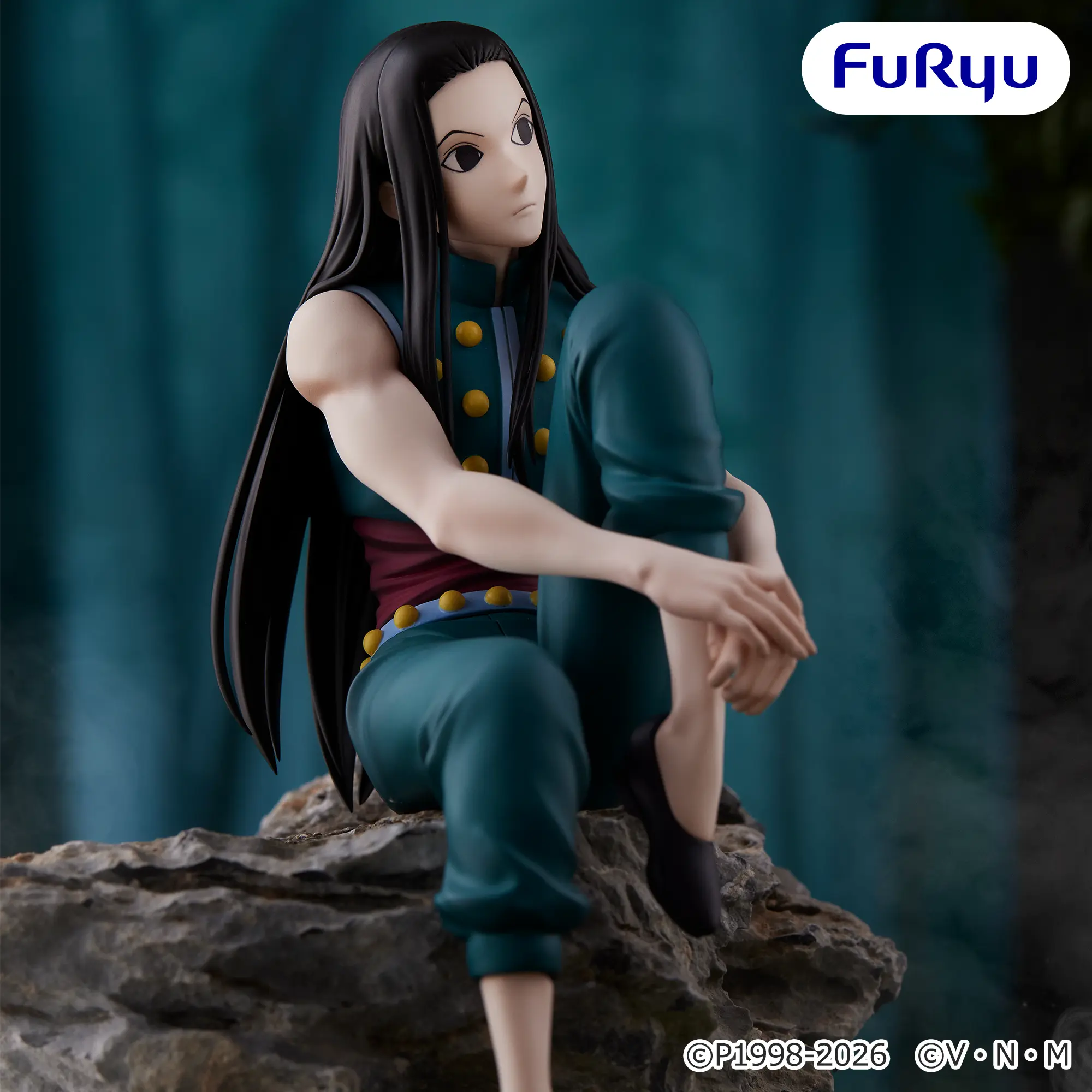 Аніме фігурка Іллумі Золдік (Illumi Zoldyck) — Мисливець х Мисливець (Hunter x Hunter), серія Noodle Stopper, 15 см, виробник FuRyu 4