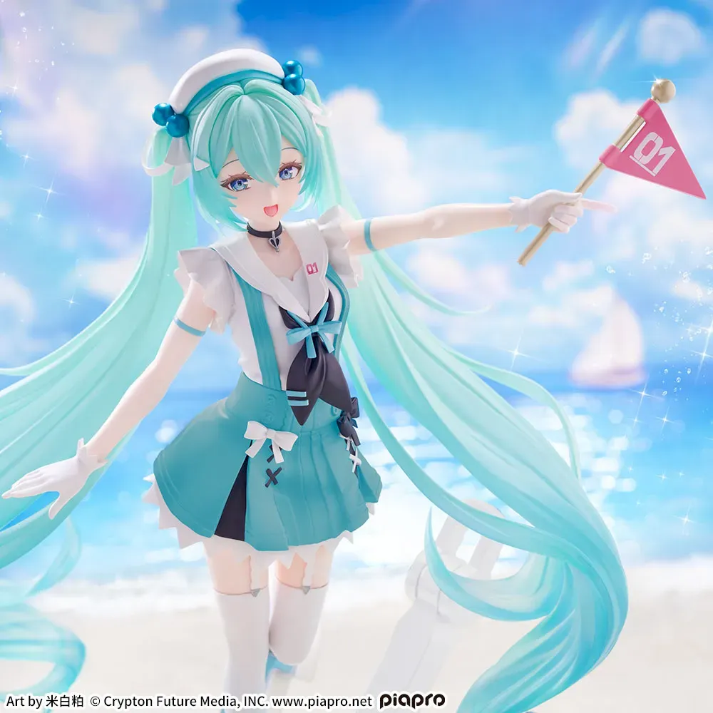 Аніме фігурка Хацуне Міку (Hatsune Miku: Sailor) — Вокалоїд Хацуне Міку (Hatsune Miku Series), серія FIGURIZM A, 24 см, виробник Sega 2