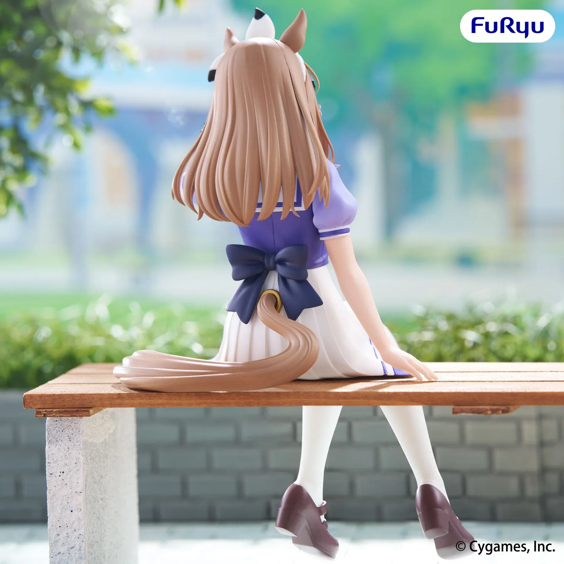 Аніме фігурка Алмонд Ай (Almond Eye) — Кобилички: Доленосне дербі (Umamusume: Pretty Derby), серія Noodle Stopper Figure, 16 см, виробник FuRyu 3