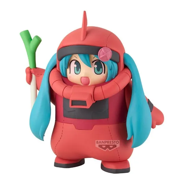 Аніме фігурка Хацуне Міку (Hatsune Miku) — Ґандам (Gundam) 45th Anniversary,  Banpresto, 15 см