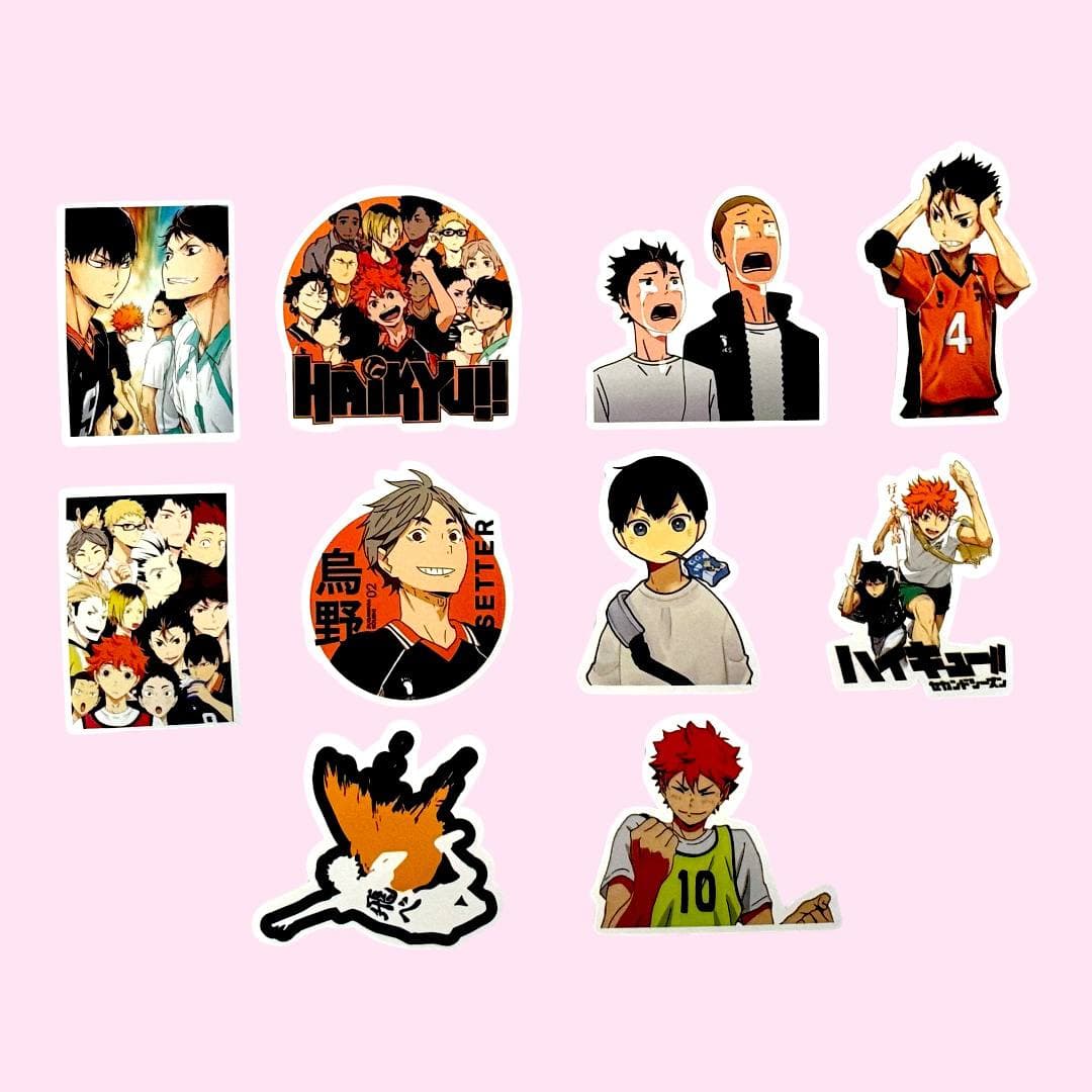 Наліпки Haikyuu!!