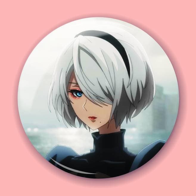 Аніме значок Ніер: Автомата (NieR: Automata) 20, 56 мм, глянець