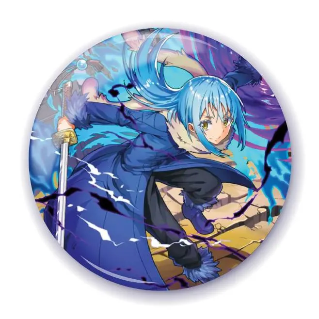 Аніме значок Про моє переродження в слиз (That Time I Got Reincarnated as a Slime) 11, 56 мм