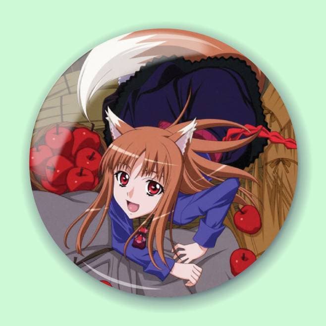Аніме значок Вовчиця та спеції (Spice and Wolf) 6, 56 мм, глянець