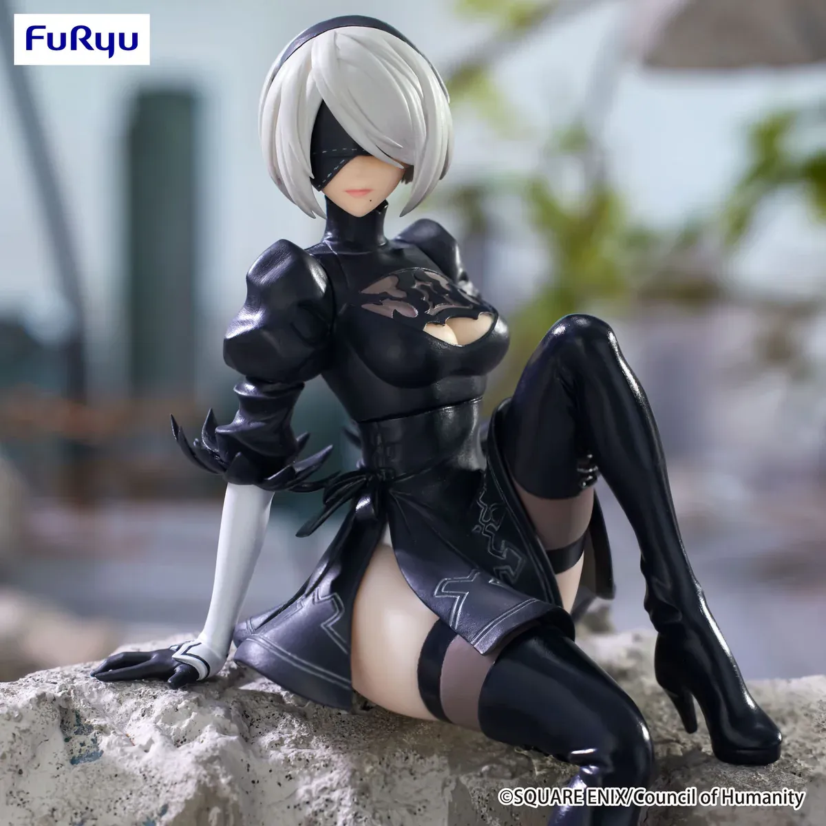 Аніме фігурка 2B (YoRHa No.2 Type B) — Нір: Автомата (NieR:Automata Ver1.1a), серія Noodle Stopper (FuRyu), 13 см 5