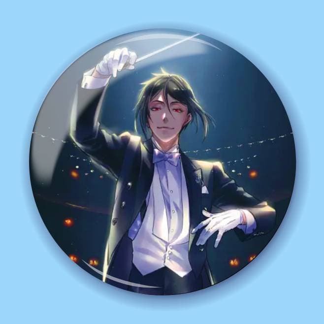 Аніме значок Темний дворецький (Black Butler) 28, 56 мм