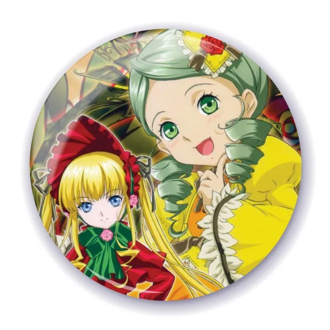Аніме значок Діви Розена (Rozen Maiden) 3, 56 мм, глянець