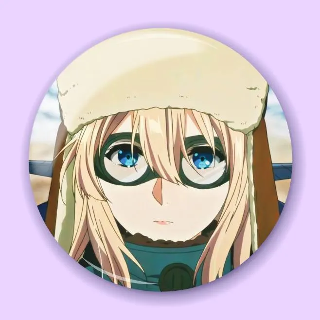 Аніме значок Віолета Еверґарден (Violet Evergarden) 16, 56 мм