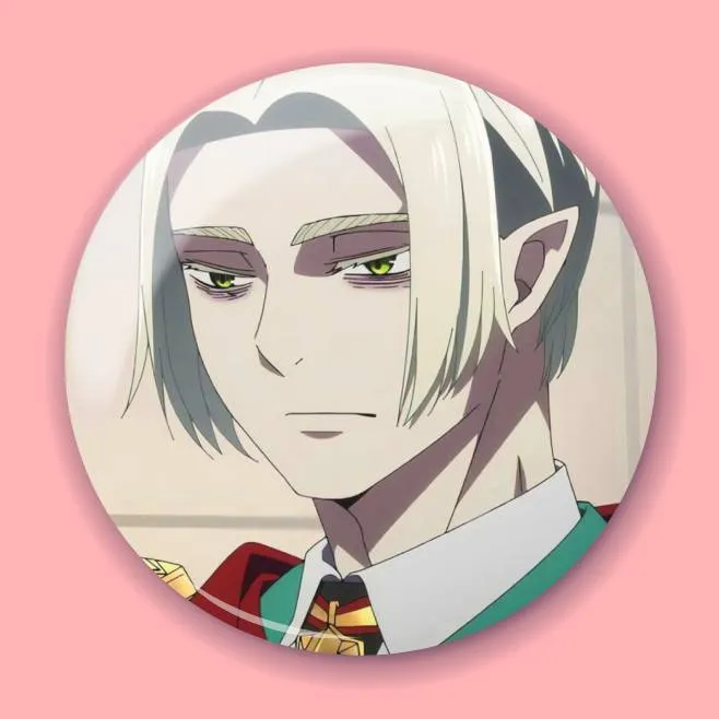 Аніме значок Блакитний екзорцист (Blue Exorcist) 15, 56 мм, глянець