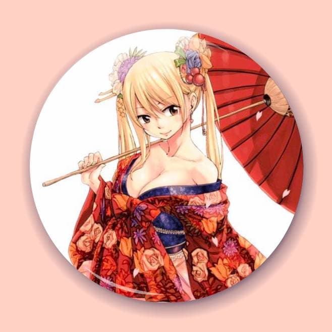 Аніме значок Хвіст Феї (Fairy Tail) 16, 56 мм