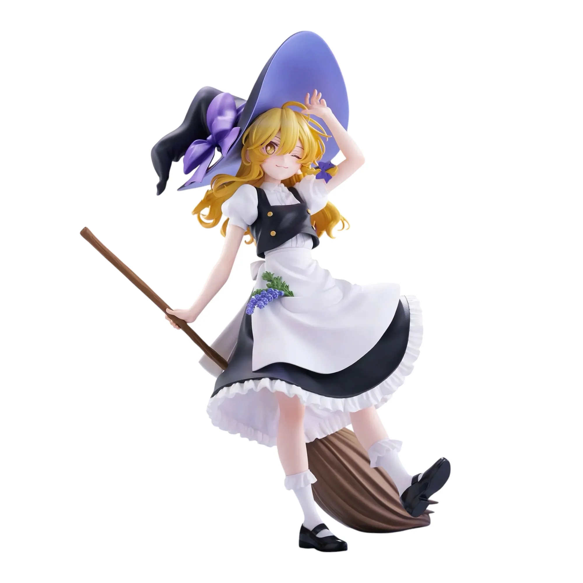Аніме фігурка Маріса Кірісаме (Marisa Kirisame) — Тохо (Touhou Project), серія Muchute Figure, 19 см, виробник FuRyu