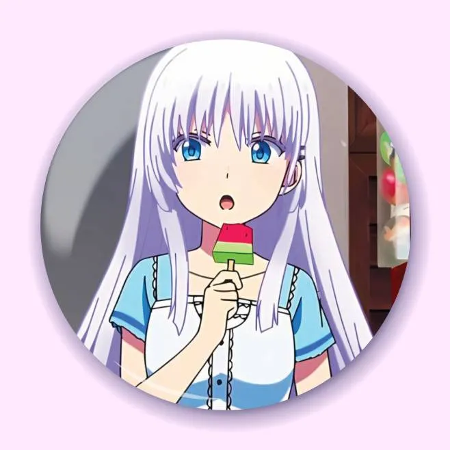 Аніме значок Літні кишеньки (Summer Pockets) 17, 56 мм, глянець