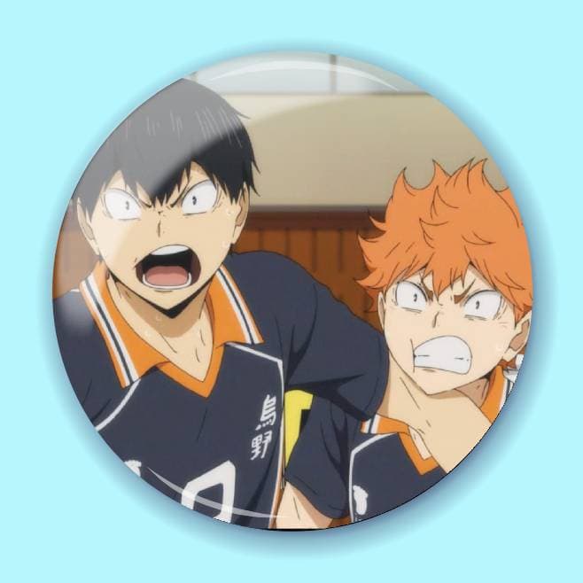 Аніме значок Волейбол (Haikyuu!!) 41, 56 мм, глянець