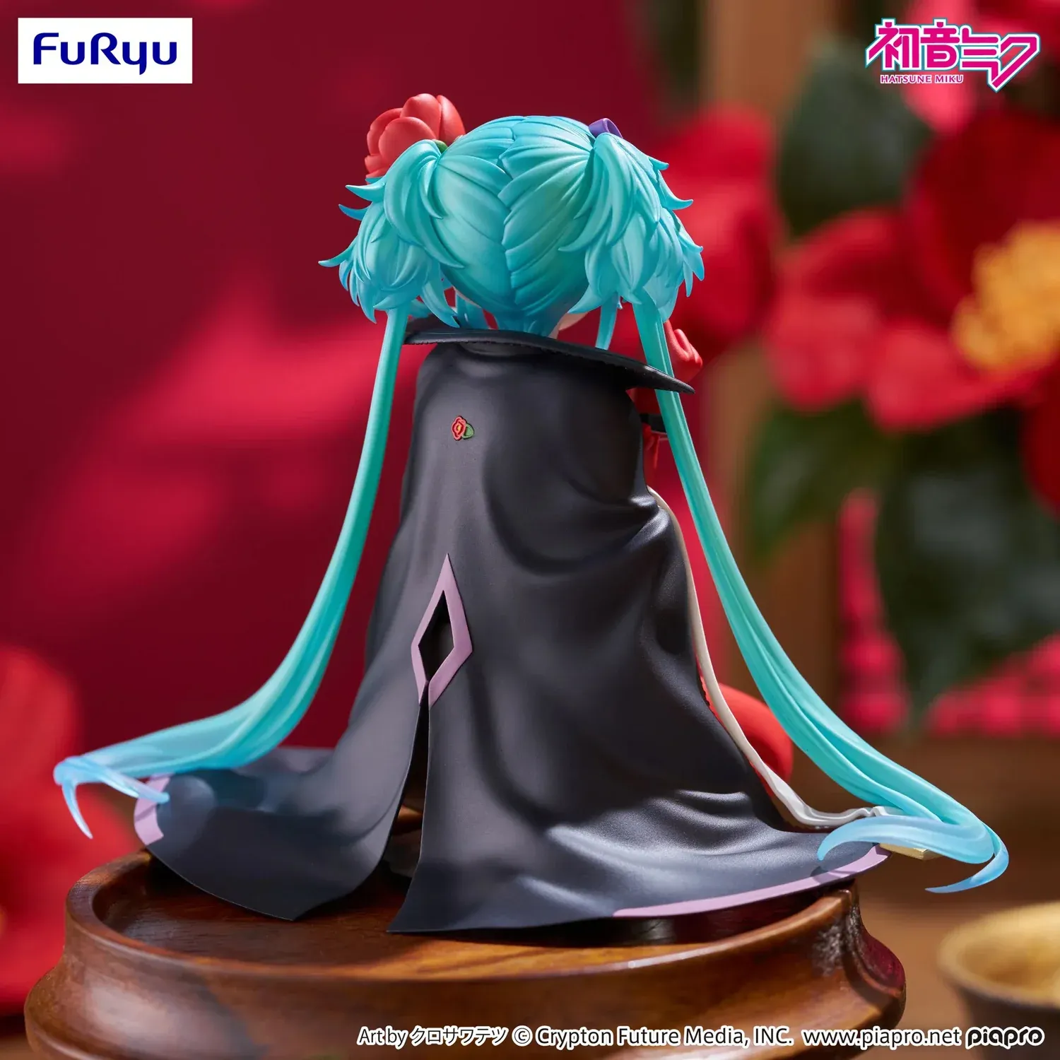 Аніме фігурка Хацуне Міку (Hatsune Miku) — серія Noodle Stopper, версія Flower Fairy Camellia, 15 см 6