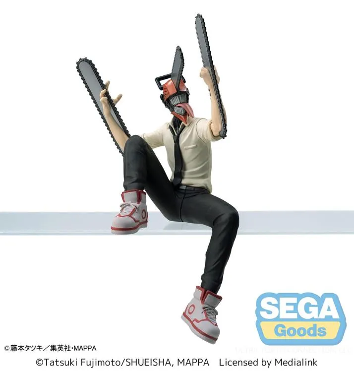 Аніме фігурка Денджі (Denji) Premium Perching Sega — Людина-бензопила (Chainsaw Man), 14 см 4