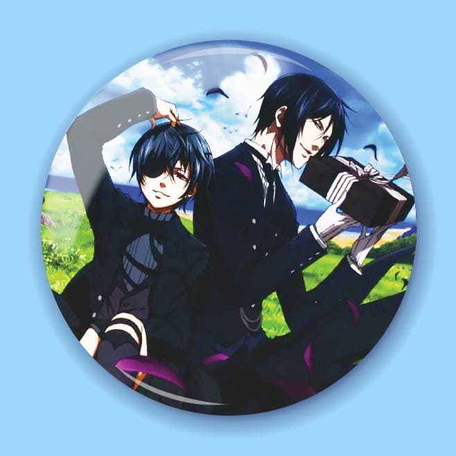 Аніме значок Темний дворецький (Black Butler) 2, 56 мм