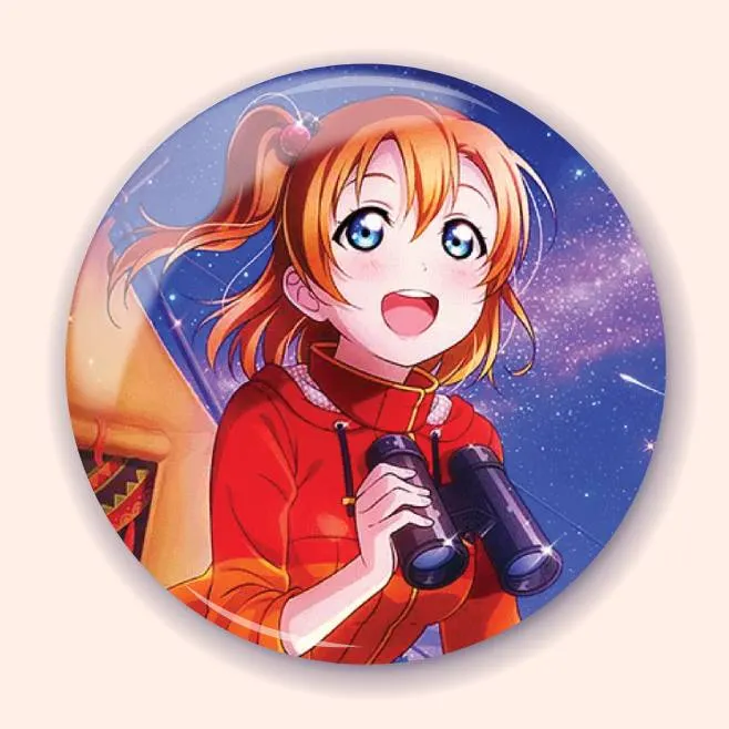 Аніме значок Любов наживо! (Love Live!) 9, 56 мм, глянець