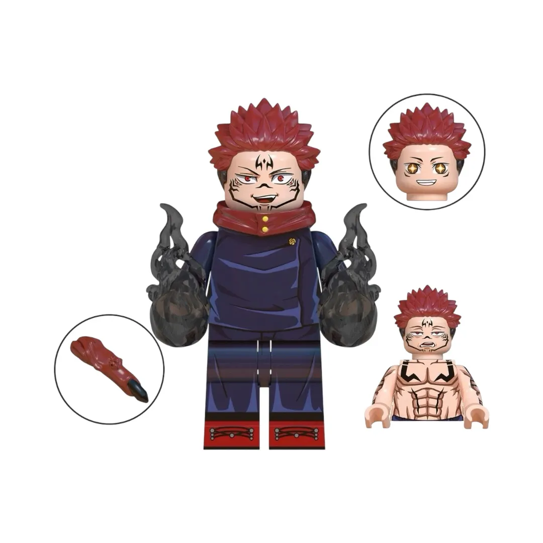 Лего фігурка Sukuna/Yuji Itadori з аніме Jujutsu Kaisen