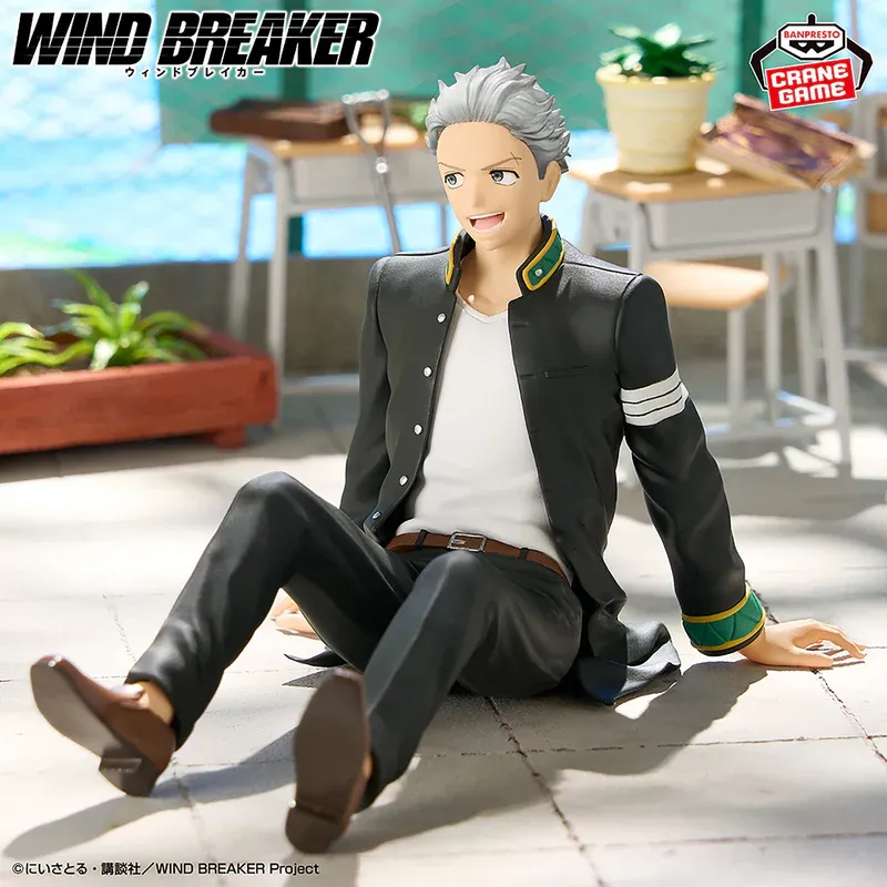 Аніме фігурка Хаджіме Умемія (Hajime Umemiya) Chatting Time! Banpresto — Вітролом (Wind Breaker), 11 см 2
