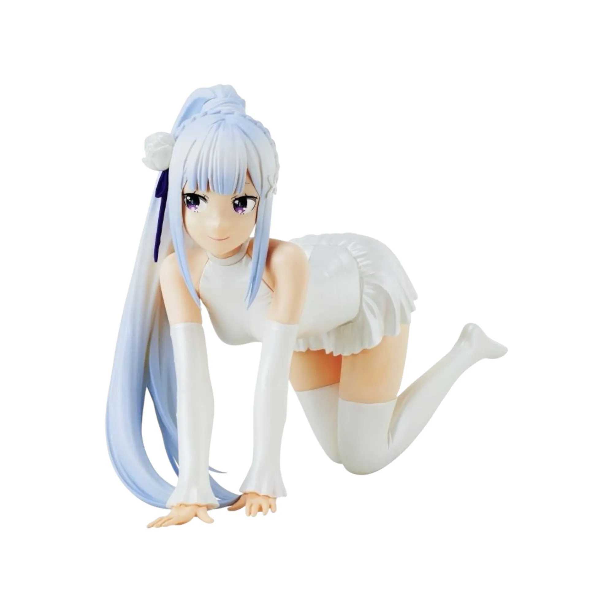 Аніме фігурка Емілія (Emilia) Celestial vivi Banpresto — Переродження: Життя в іншому світі з нуля (Re:Zero - Starting Life in Another World), 13 см
