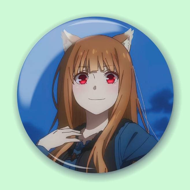 Аніме значок Вовчиця та спеції (Spice and Wolf) 1, 56 мм, глянець