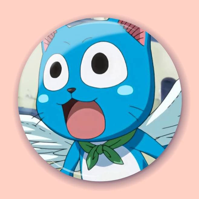 Аніме значок Хвіст Феї (Fairy Tail) 11, 56 мм