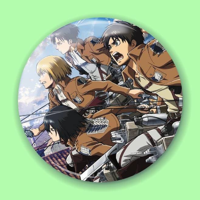 Аніме значок Атака титанів (Attack on Titan) 34, 56 мм