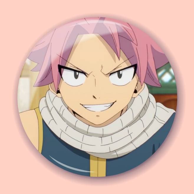 Аніме значок Хвіст Феї (Fairy Tail) 24, 56 мм, глянець