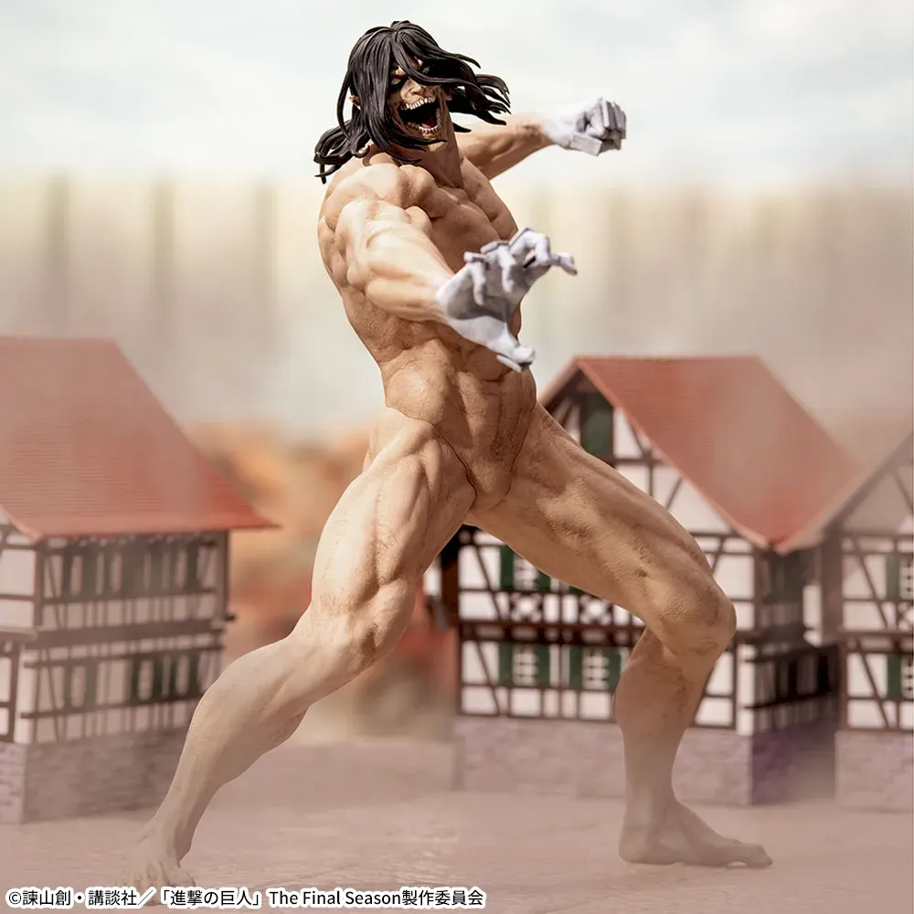 Аніме фігурка Ерен Єгер (Eren Yaeger) — Атака титанів (Attack on Titan), серія GigantiX, 25 см, виробник Sega 3