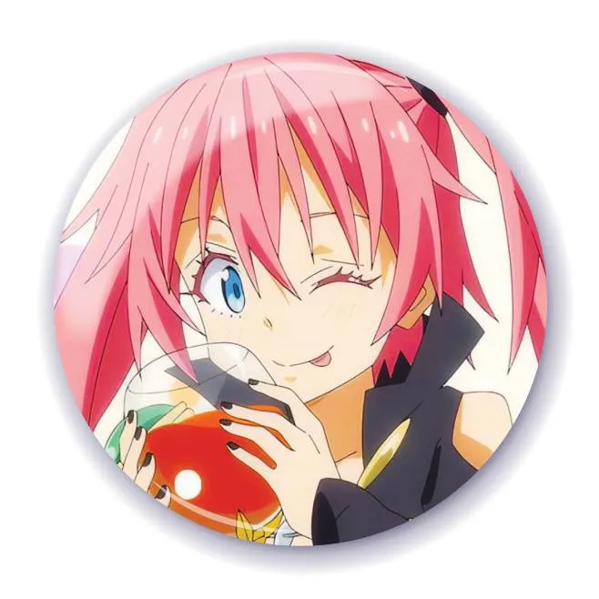 Аніме значок Про моє переродження в слиз (That Time I Got Reincarnated as a Slime) 1, 56 мм