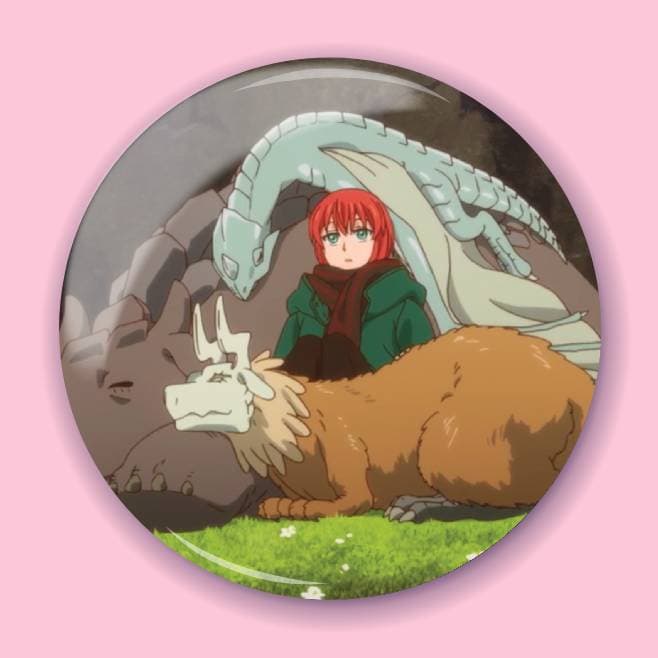 Аніме значок Наречена чаклуна (The Ancient Magus' Bride) 26, 56 мм