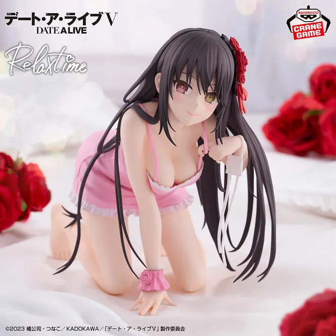 Аніме фігурка Курумі Токісакі (Kurumi Tokisaki) — Рандеву з життям (Date A Live), серія Relax time 13 см 2