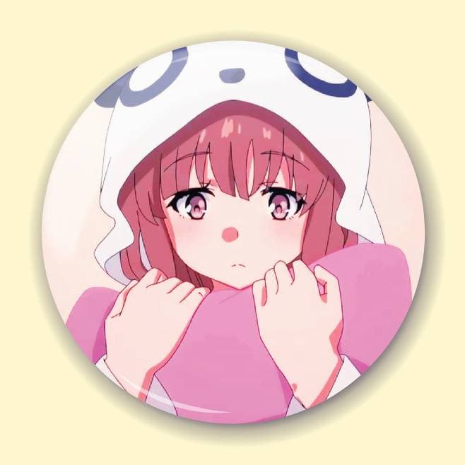 Аніме значок Негідники не мріють про шляхетних кроличок (Rascal Does Not Dream of Bunny Girl Senpai) 10, 56 мм.