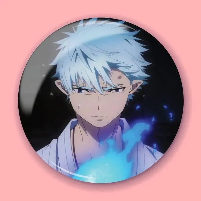 Аніме значок Блакитний екзорцист (Blue Exorcist) 30, 56 мм
