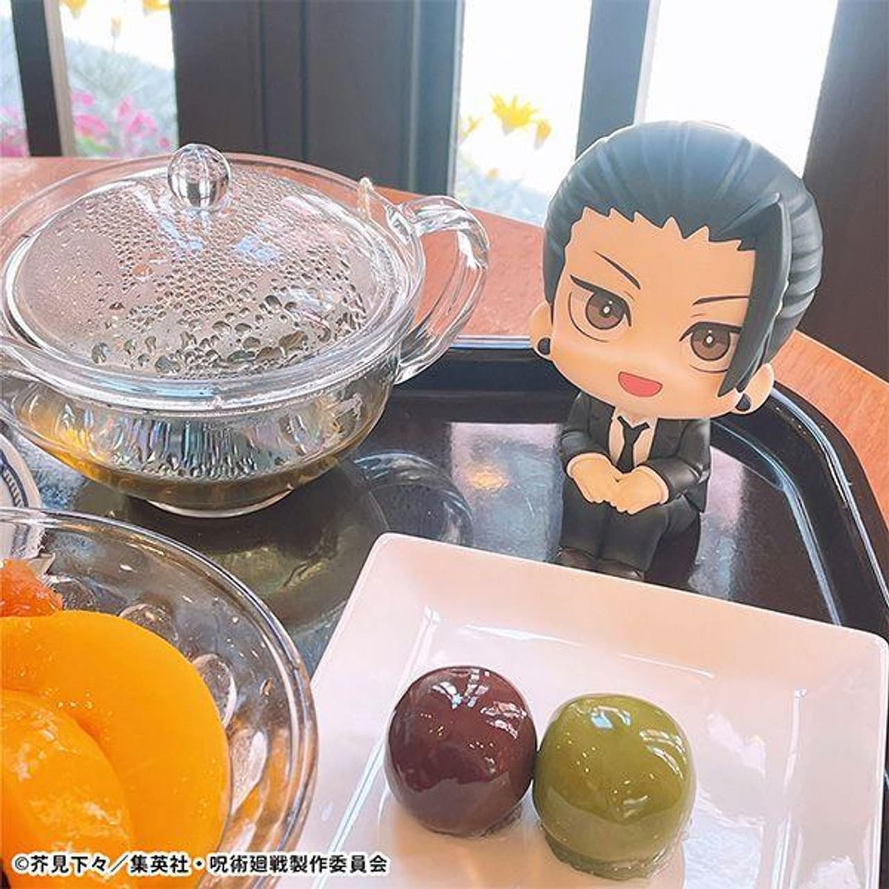 Аніме фігурка Суґуру Ґето (Suguru Geto) Look Up Suit ver. MegaHouse — Магічна битва (Jujutsu Kaisen), 11 см 4